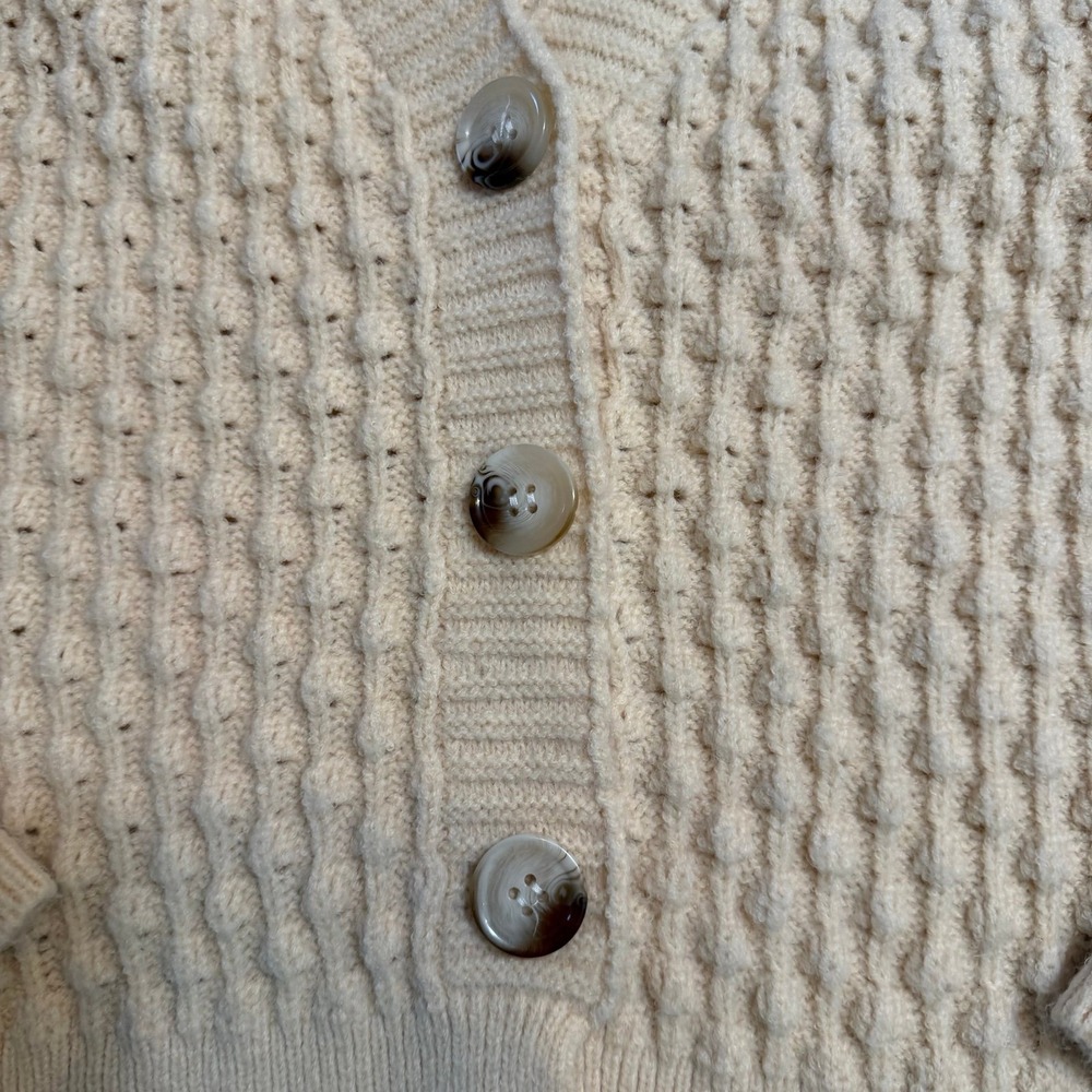 Princess Polly women's knitted bubble cardigan medium large - Picture 3 of 11